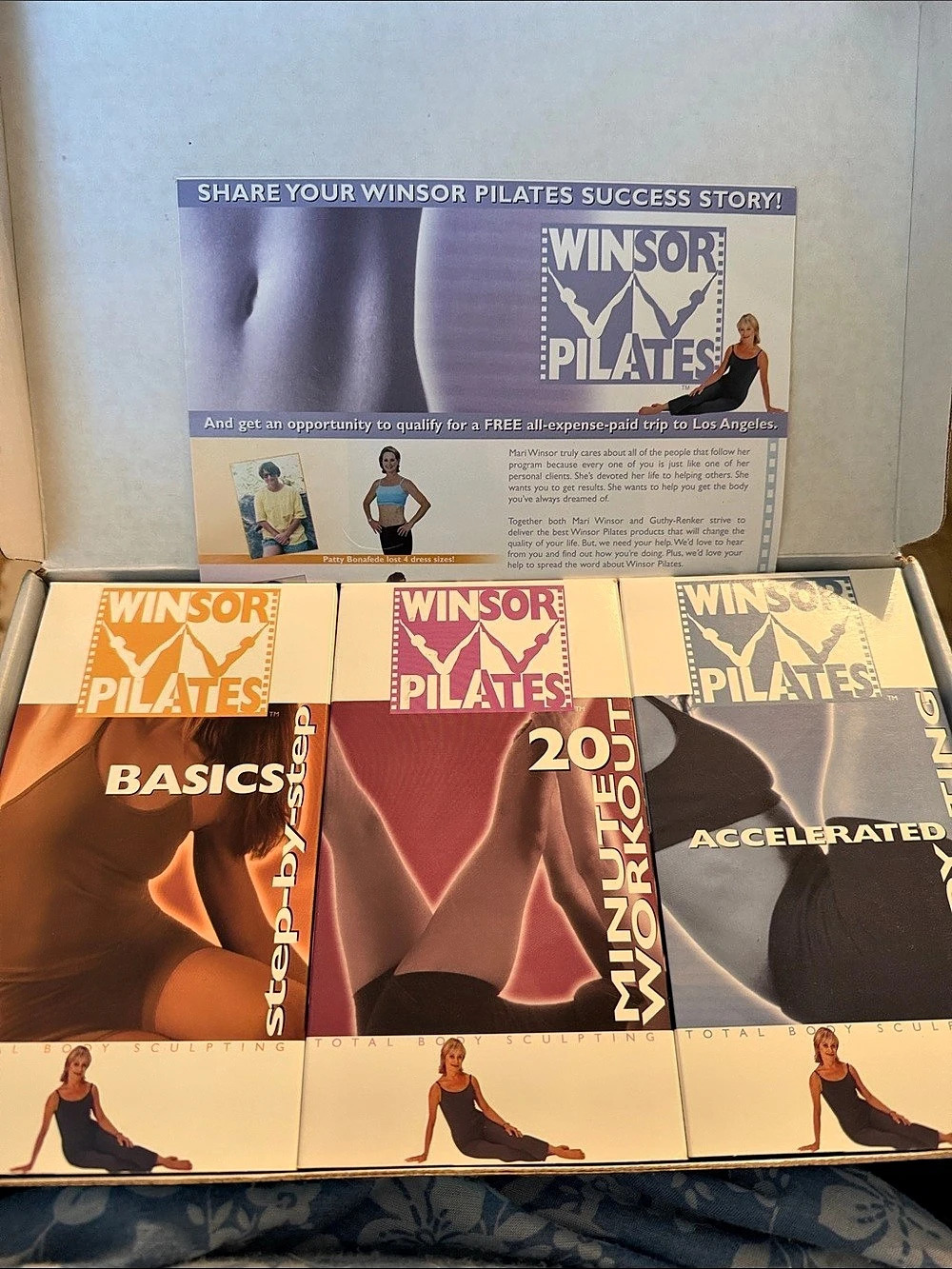 Windsor Pilates 3-program set Fitness Set VHS